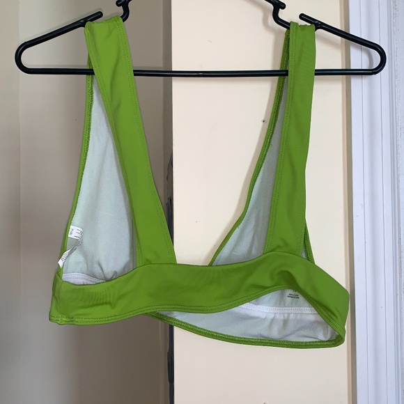 Out From Under Neon Green Bathing Suit Top - Picture 3 of 3